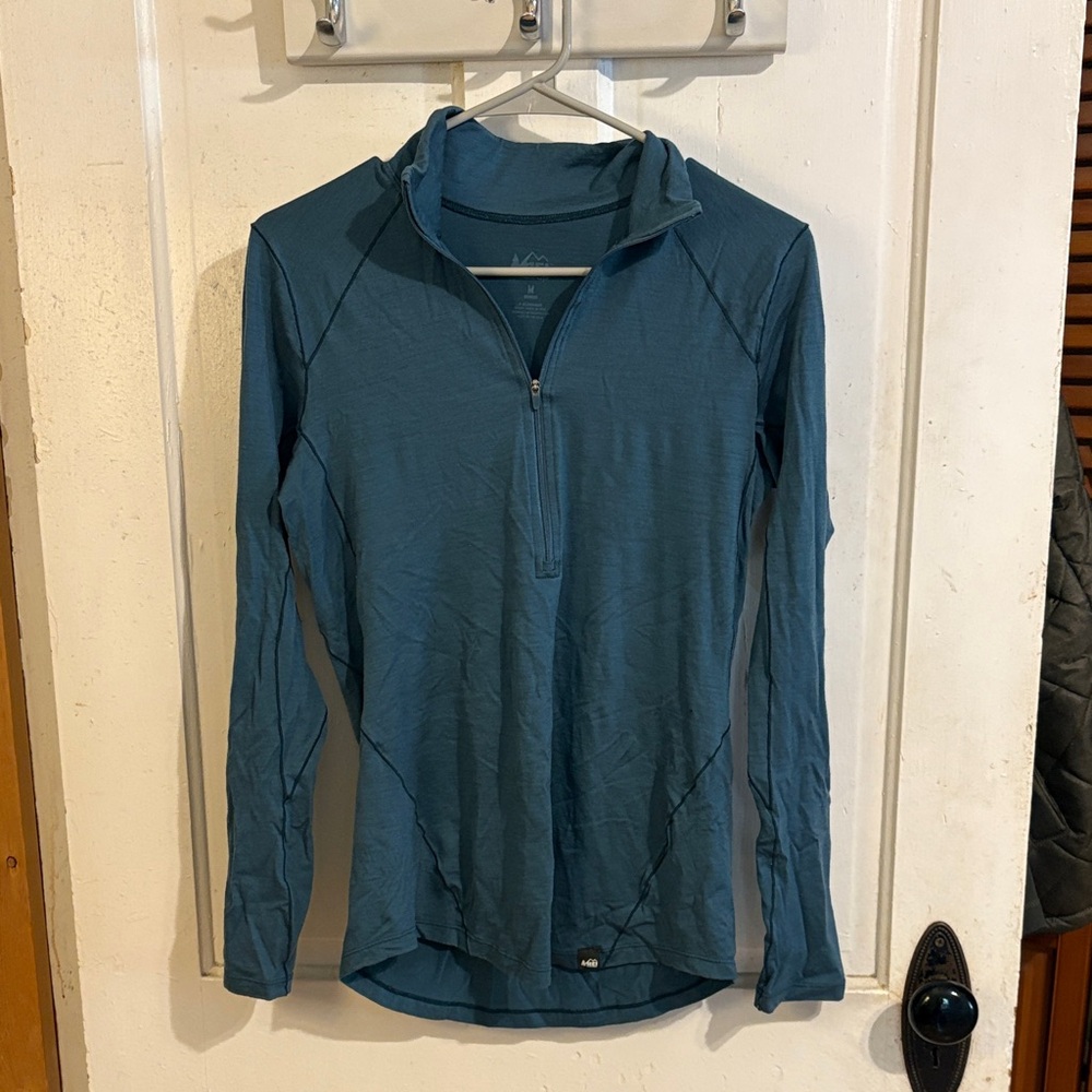 REI Women’s Midweight Base Layer Half-Zip Top